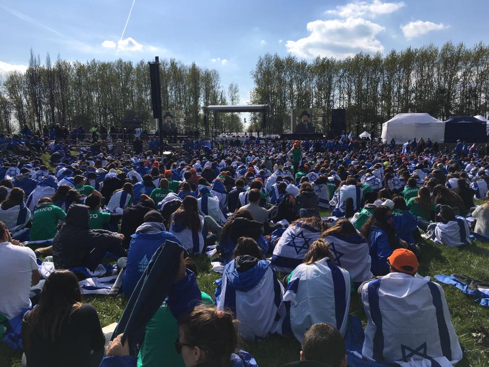 L'Action Jeunesse à la Marche des Vivants 2017