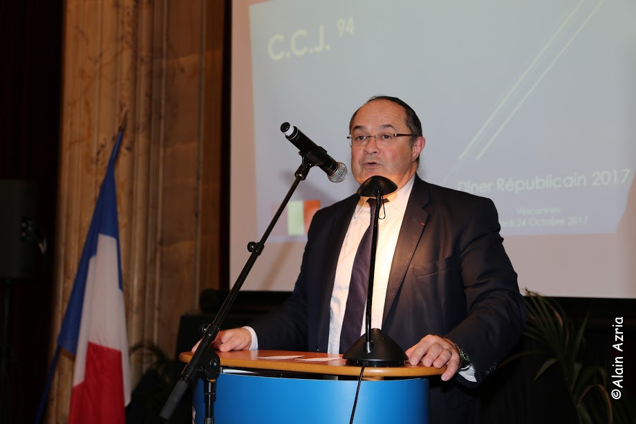 Ariel Goldmann au dîner républicain annuel du CCJ 94