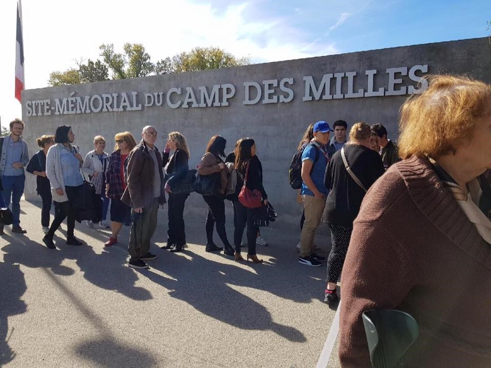 Visite intergénérationnelle du Camp des Milles