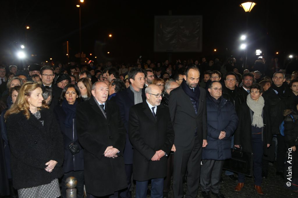 Cérémonie d’hommage aux victimes de l’Hyper Cacher