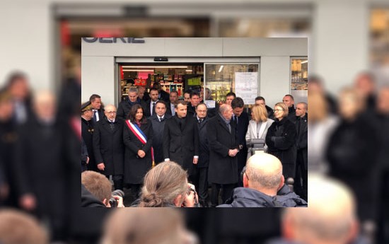 Hommage aux victimes des attentats de 2015