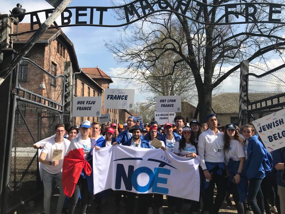 L’Action Jeunesse à la Marche des Vivants