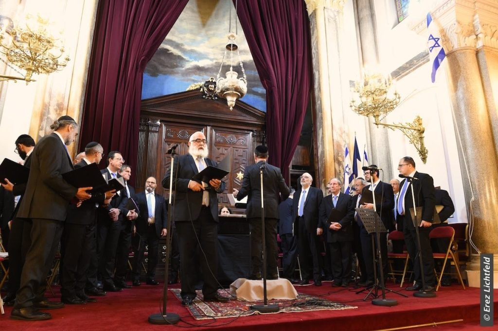 Yom Haatsmaout à la synagogue Buffault