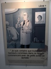 Un des dessins exposés